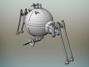 spy robot Modèle 3D