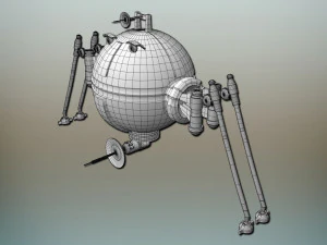 spy robot 3D Model