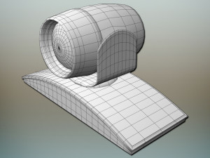 web cam 3D मॉडल