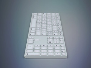 apple keyboard Modelo 3D
