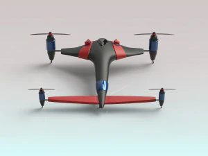 drone da battaglia Modello 3D