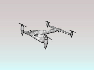 battle drone 3D 模型