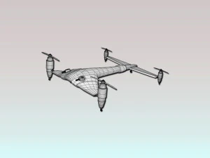 drone da battaglia Modello 3D