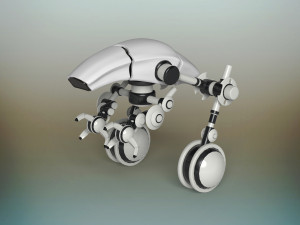 battle robot 3Dモデル
