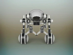 battle robot 3D Model