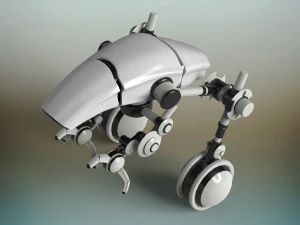 battle robot 3D Model