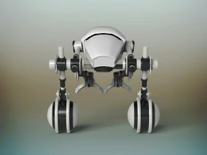 battle robot 3D Model