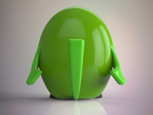 cartoon bird Model 3D