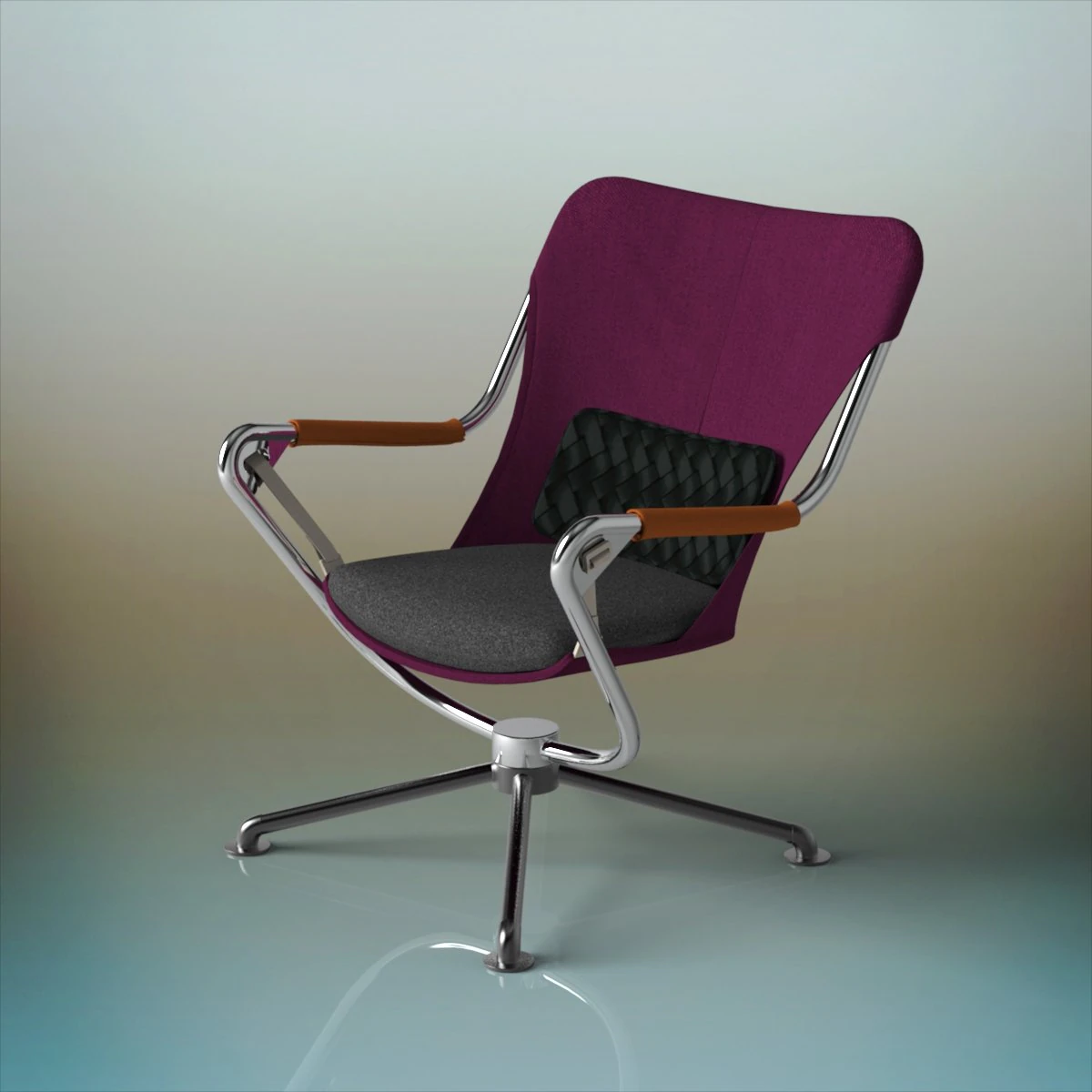 chair 3D Model .c4d .max .obj .3ds .fbx .stl .blend 