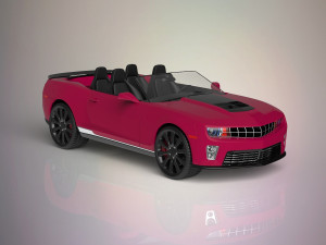 chevrolet camaro Modelo 3D
