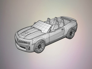 chevrolet camaro Modelo 3D