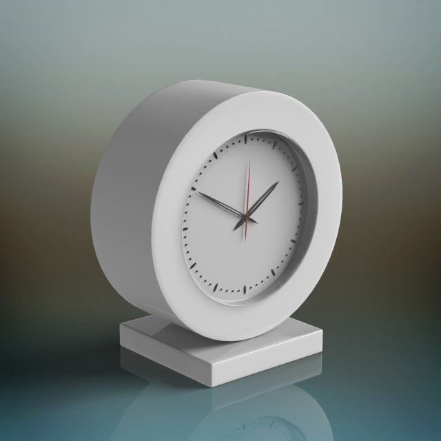 clock Modelo 3D .c4d .max .obj .3ds .fbx .stl .blend 
