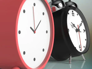 clock set 3D Model