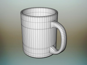 coffee mugs 3D Model