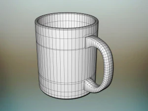 coffee mugs 3D Model