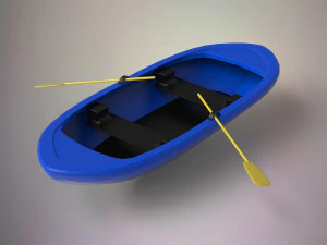 barco de pesca Modelo 3D
