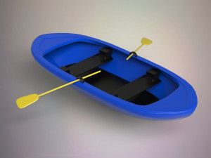 fishing boat 3D 模型