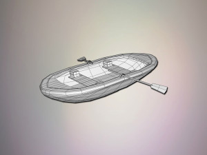 fishing boat 3D 模型
