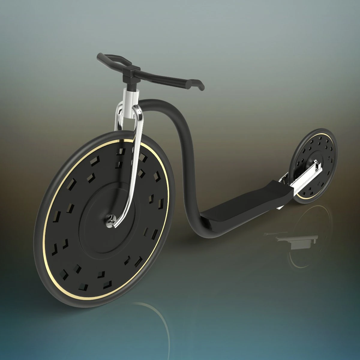 bicicleta de chute Modelo 3D .c4d .max .obj .3ds .fbx .stl .blend 