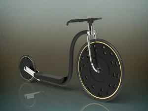 bicicleta de chute Modelo 3D