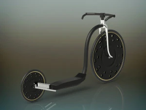 bicicleta de chute Modelo 3D