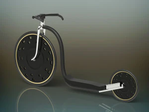 bicicleta de chute Modelo 3D