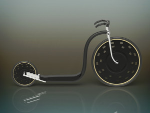 kick bike Modèle 3D