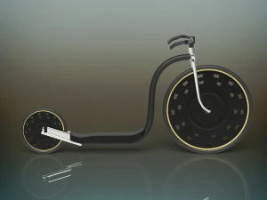 bicicleta de chute Modelo 3D