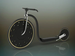 bicicleta de chute Modelo 3D