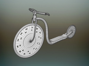 kick bike Modèle 3D