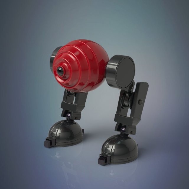 robot 3D Модель .c4d .max .obj .3ds .fbx .stl .blend 