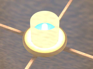 sky lantern 3D Model
