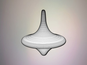 spinning top 3D मॉडल