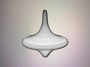 spinning top 3D Model