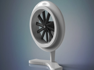 table fan Modelo 3D