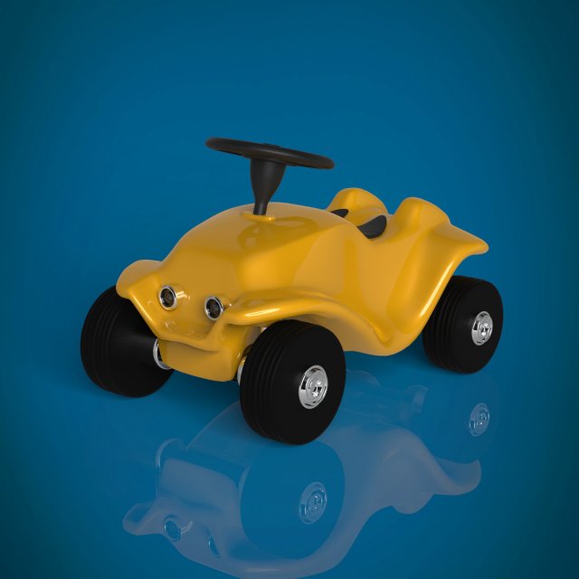 toy car 3D Model .c4d .max .obj .3ds .fbx .stl .blend 