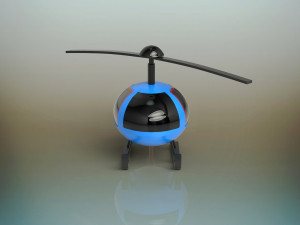 toy helicopter 3D Model