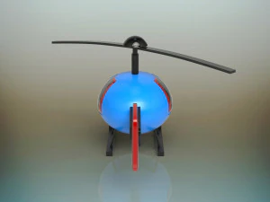 toy helicopter 3D Model