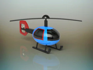 toy helicopter 3D Model