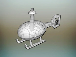 toy helicopter 3D Model