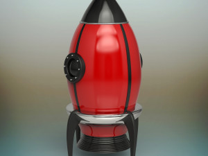 toy rocket 3D Model