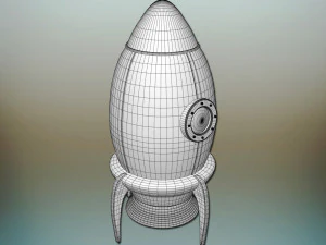 toy rocket 3D Model