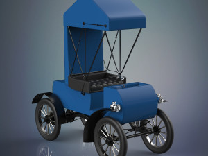 vintage car 3D Модель