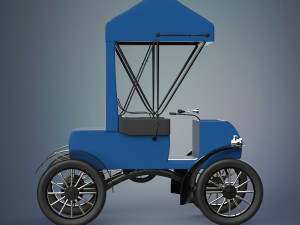 vintage car 3D Модель