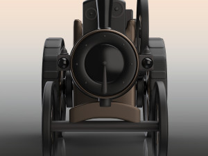vintage tractor Model 3D