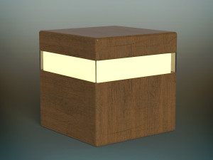 wood lamp 3D Model