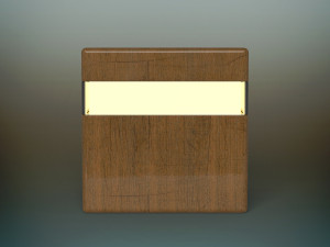 wood lamp Modelo 3D