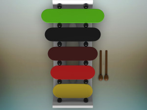 xylophone 3D Model