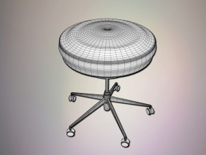 bar chair Model 3D