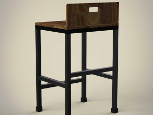 bar stool 3D Model